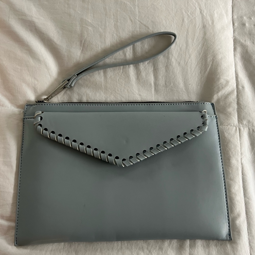 Street Level Light Blue clutch